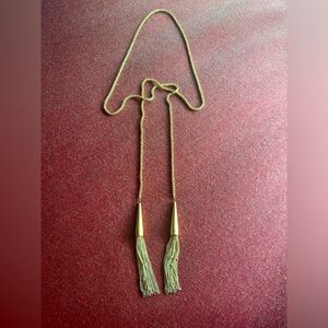 Kendra Scott Gold Lariat Wrap Necklace